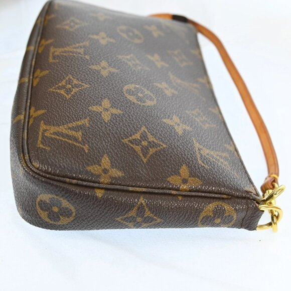 Authentic Louis Vuitton Monogram Pochette Accessories Pouch Bag bsj746-111325 - Picture 4 of 16